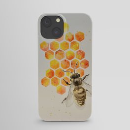 Honey bee iPhone Case