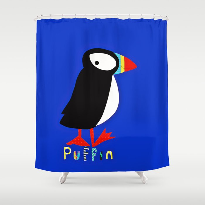 Puffin Shower Curtain