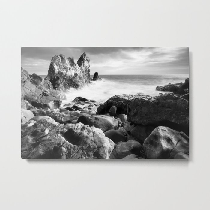 Corona del Mar beach in Southern California Metal Print