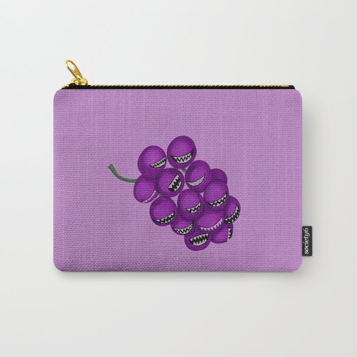 Monster Grapes Carry-All Pouch