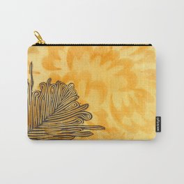Golden Plume Carry-All Pouch