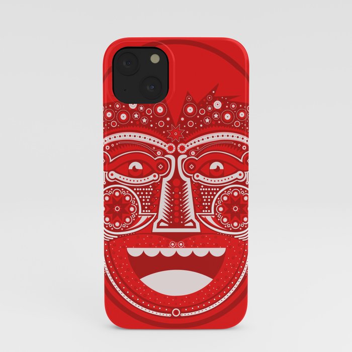 Red Is Mad iPhone Case