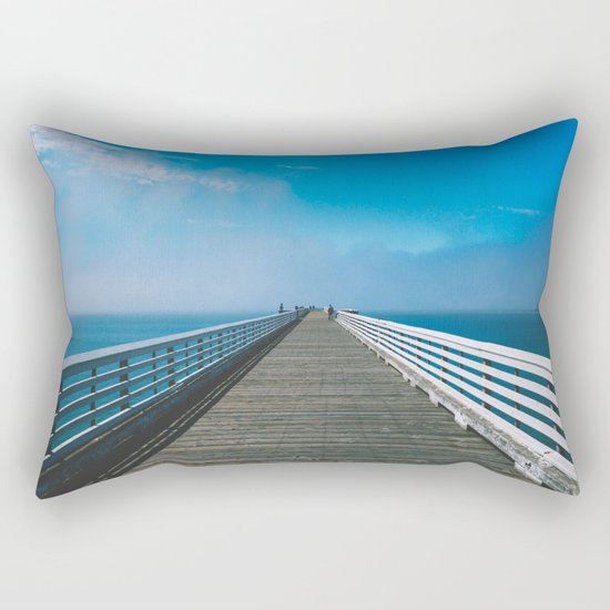 Boardwalking Rectangular Pillow