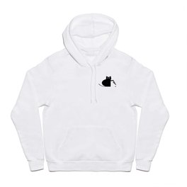 Stabby Cat Hoody | Cats, Black And White, Cartoon, Cute, Funny, Stab, Kitty, Halloween, Graphicdesign, Digital 