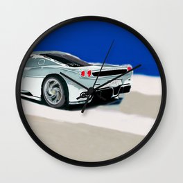 Italian Sports Car Wall Clock | Car, Supercar, Cardesign, Beige, Classicitaliancar, Digital, Formula1, V 12Engine, Mid Enginecar, Italiansupercar 