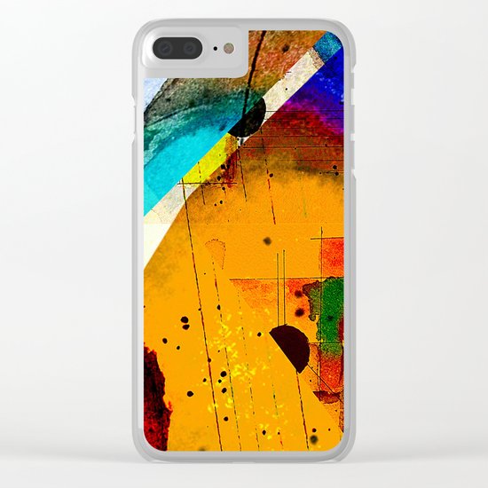 Crescent Moon Clear iPhone Case