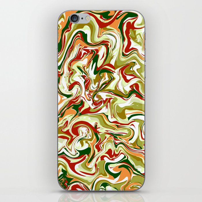 Camouflage Marble iPhone Skin