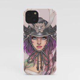 Samurai Girl iPhone Case