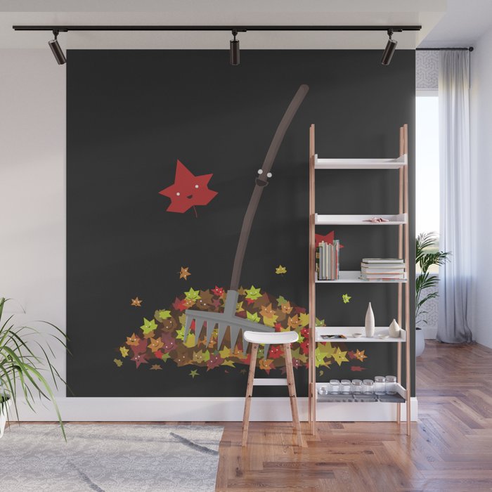 Best Friends: Rake and his Leafy Pals Wall Mural