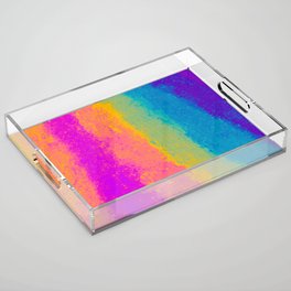 Colorful Path Acrylic Tray