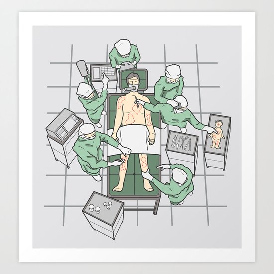 Standard Operating Procedure Art Print