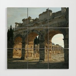 The Northern Roman Gate Hierapolis Wood Wall Art