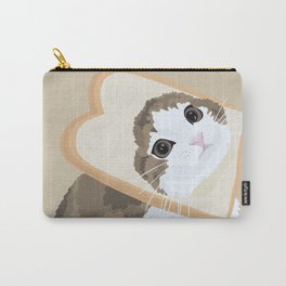 Breadface Cat Carry-All Pouch