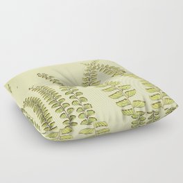 Fern Botanical Floor Pillow