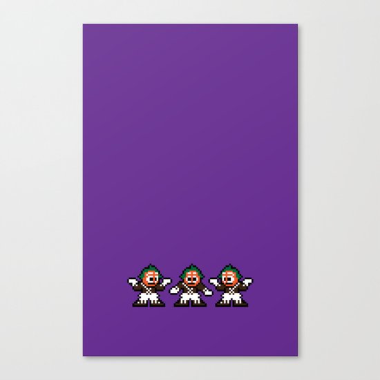 Pixelly Wonka Canvas Print