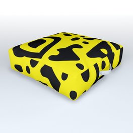 QR Clothes Yellow - Accessories Outdoor Floor Cushion