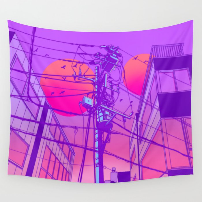 Anime new arrivals aesthetic tapestry
