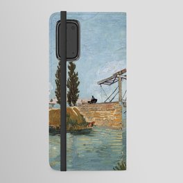 Langlois Bridge at Arles Android Wallet Case