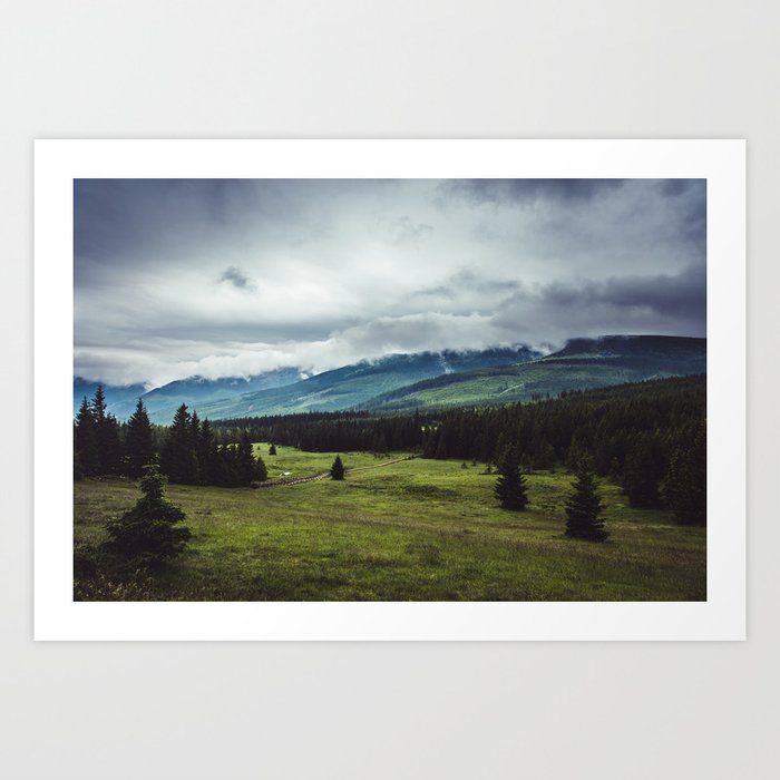Mountain Trail - Landscape and Nature Photography Art Print