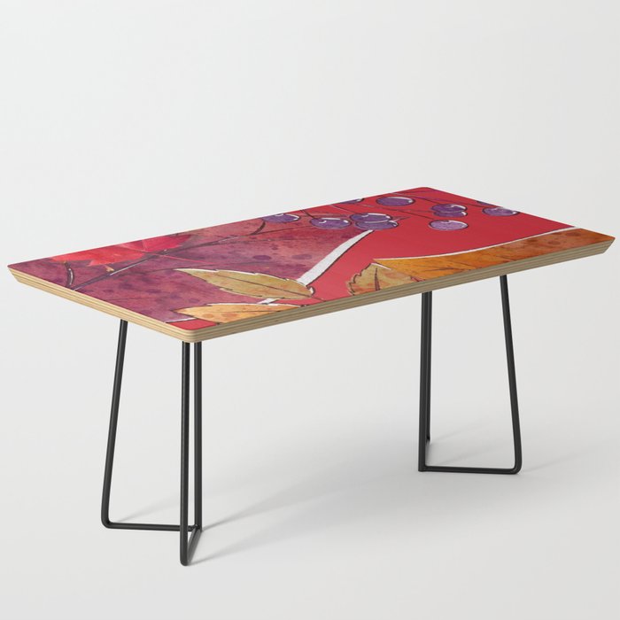 Fall Foliage Art Prints Coffee Table