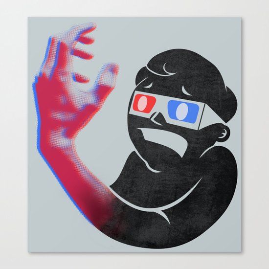 Now in Eye-Popping 3D! Canvas Print