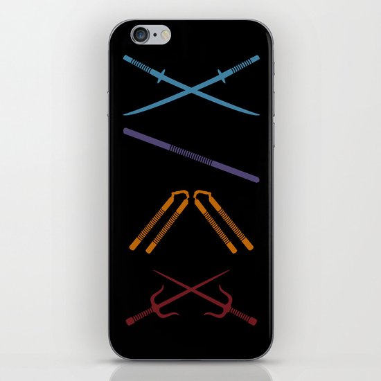 TMNT iPhone & iPod Skin
