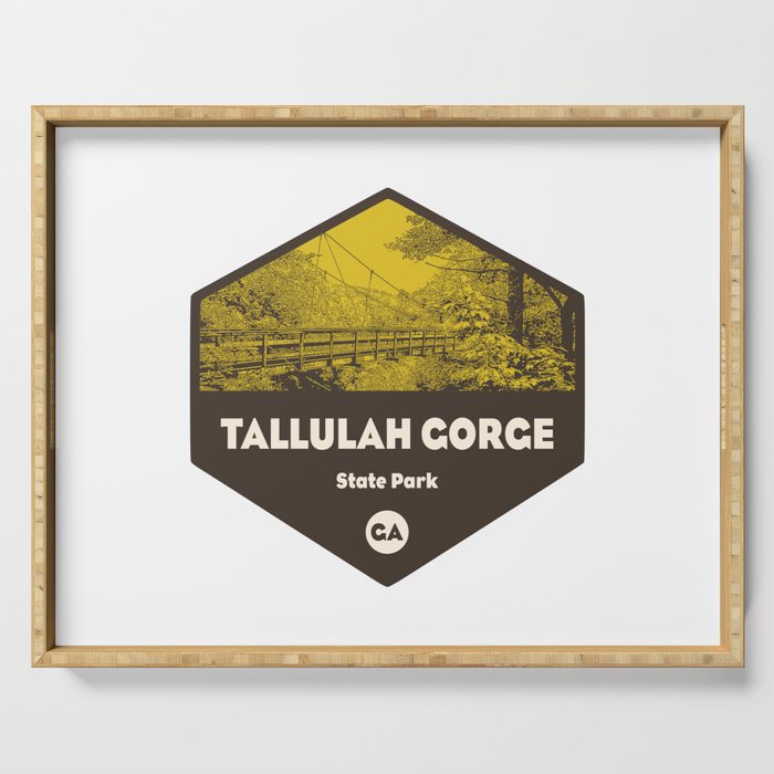 Tallulah Gorge State Park Georgia Serving Tray
