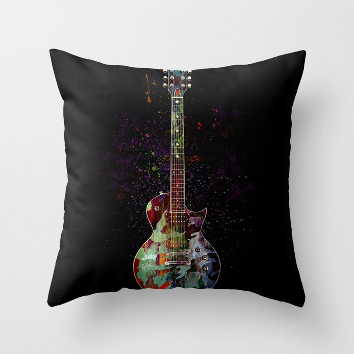 Guitar throw pillows cheap