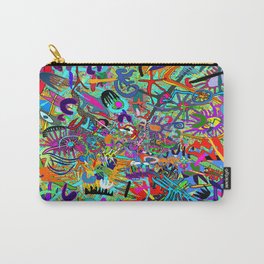 Uncommon Valium Carry-All Pouch | Doodle, Fun, Acrylic, Colorful, Pattern, Watercolor, Ink, Modern, Oil, Painting 