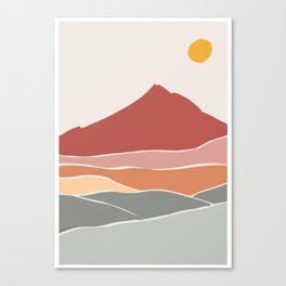 Mt. Taranaki Canvas Print