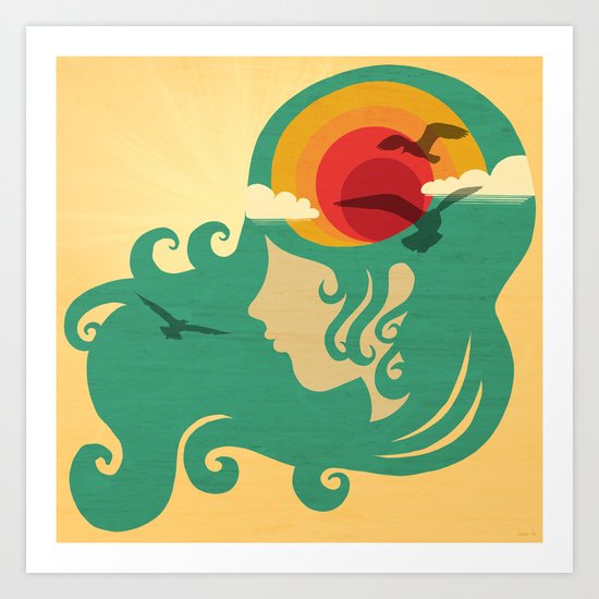California Dreaming Art Print