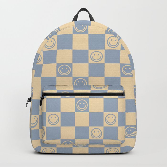Louis Vuitton Blue Checkered Backpack