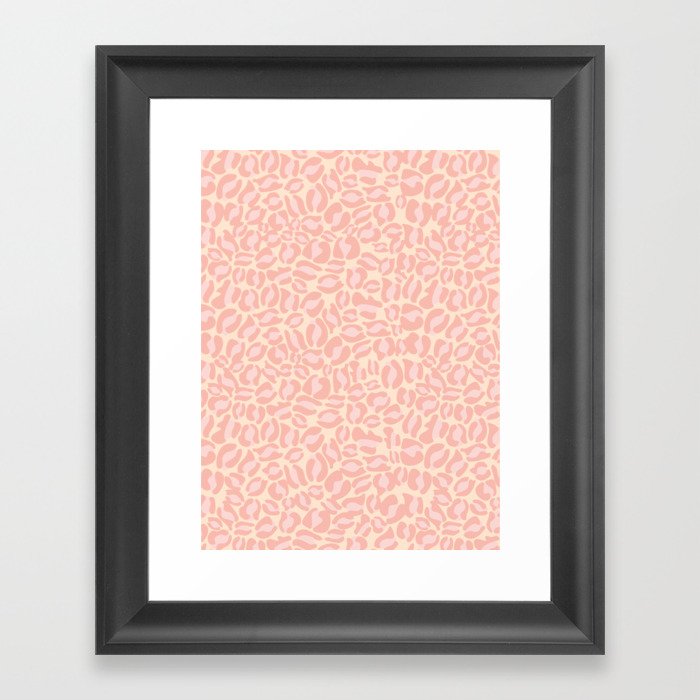 Leopard Print Pastel Pink Girly Bedroom Cute Cheetah Texture Pattern Framed Art Print By Koovox Society6 Customize your avatar with the aesthetic cheetah print skirt and millions of other items. society6