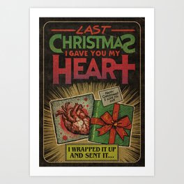 Last Christmas Art Print