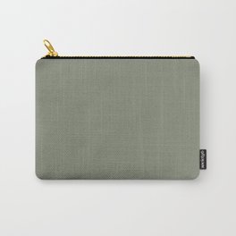 Sage Green Solid Color Carry-All Pouch