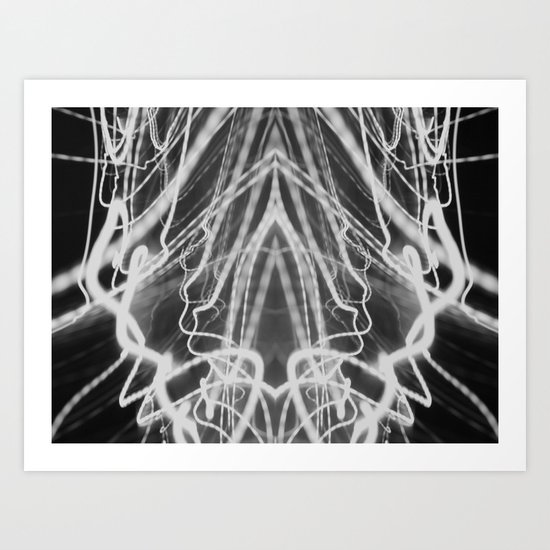 light painting Art Print