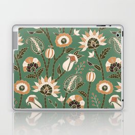 Oriental Jungle Flowers Laptop Skin