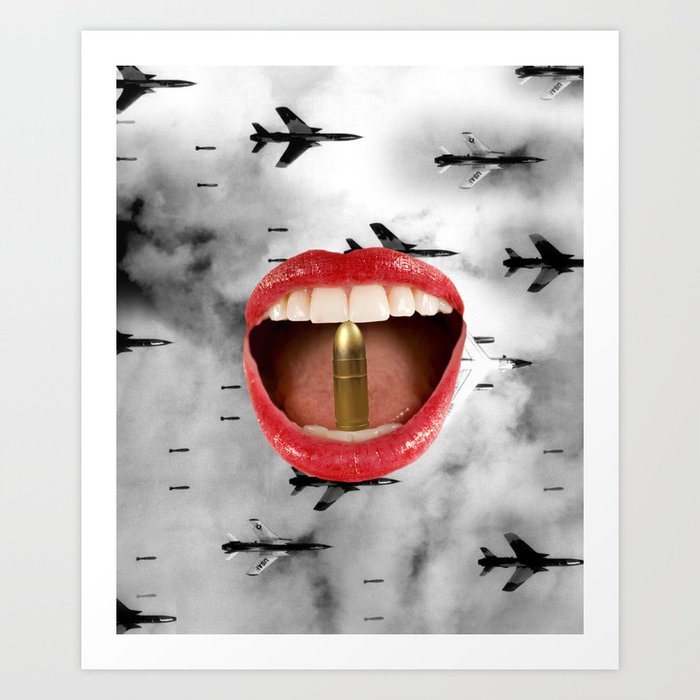 The Seduction of War Art Print