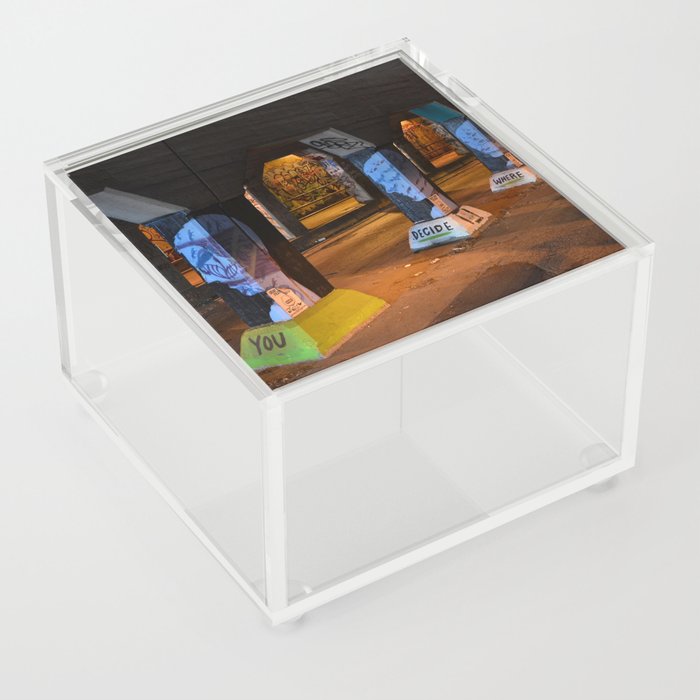 You Decide Where Acrylic Box