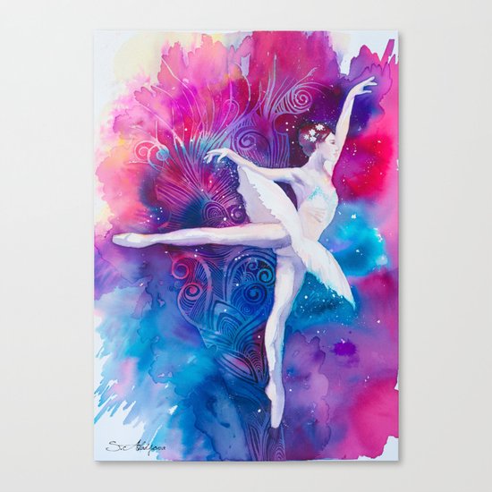 Ballerina Canvas Print