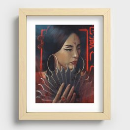Geisha Recessed Framed Print