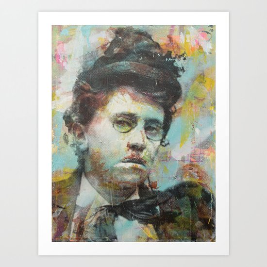Emma Goldman Portrait Art Print