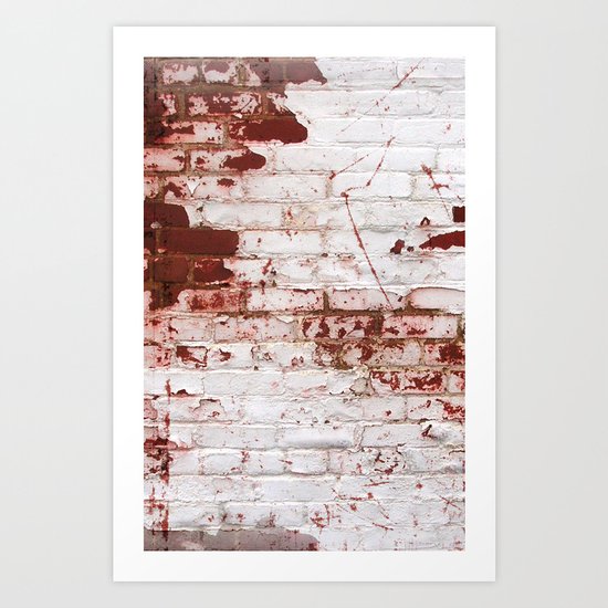 Blood Wall Art Print