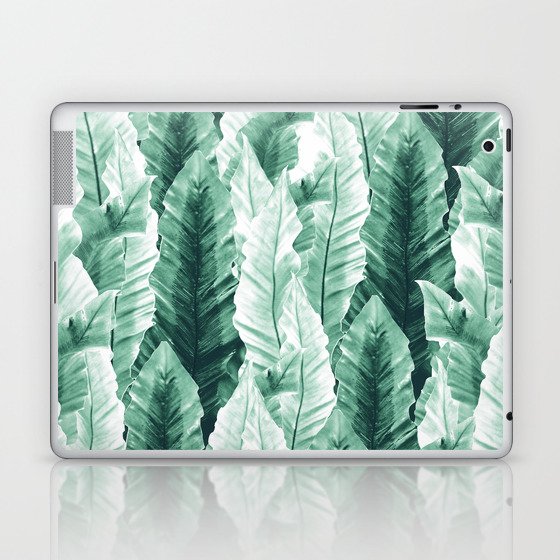 Green Vibes #2 #tropical #foliage #decor #art #society6 Laptop & iPad Skin