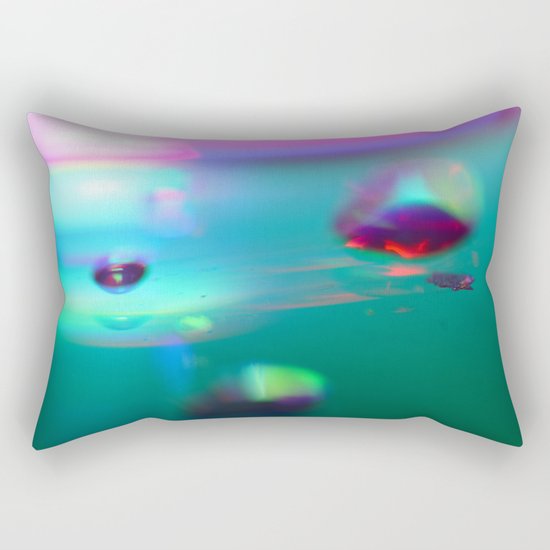Spaced. Rectangular Pillow