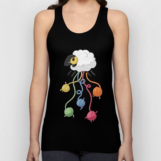 Wool Thread Unisex Tank Top