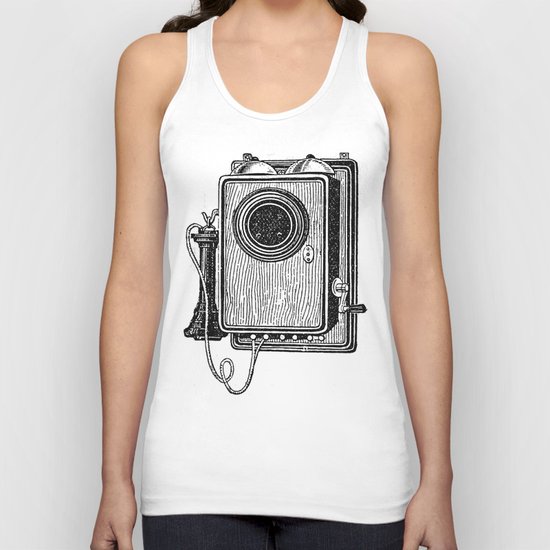 Old telephone 2 Unisex Tank Top