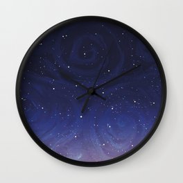 Whimsical Nightsky Wall Clock