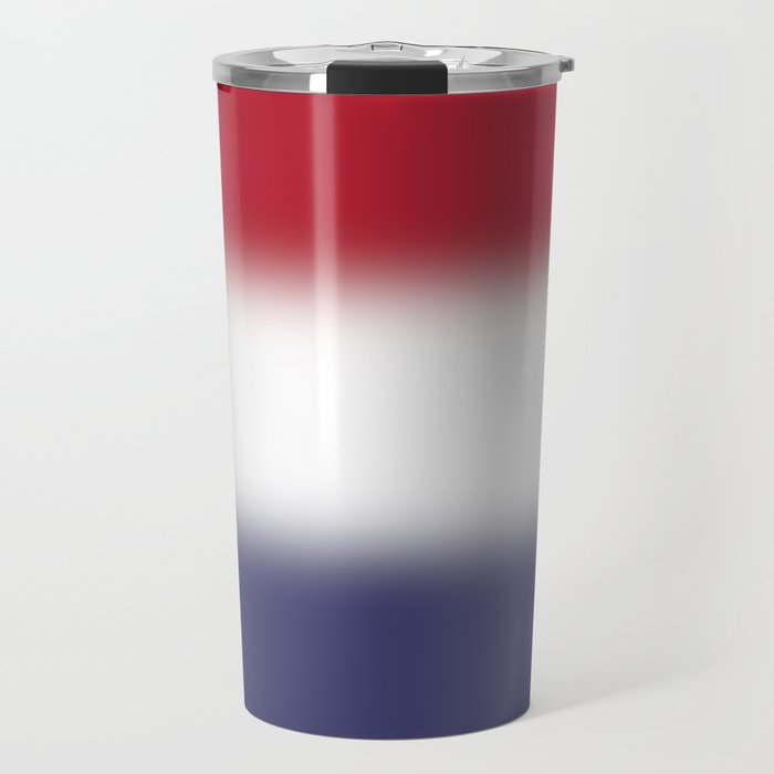 red white and blue tumbler