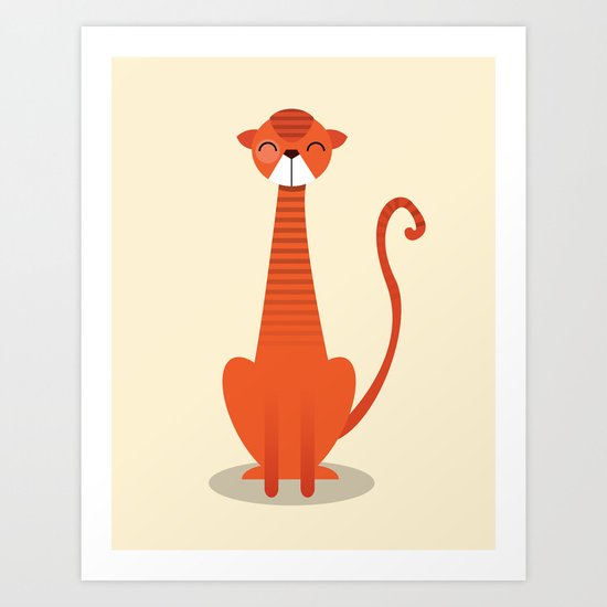 Cat Art Print